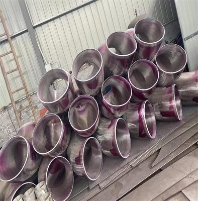 ASME API5L ข้อศอกเหล็กกล้าคาร์บอน 90 องศา Sch40 DN 15 1/2 &quot;- 48&quot;