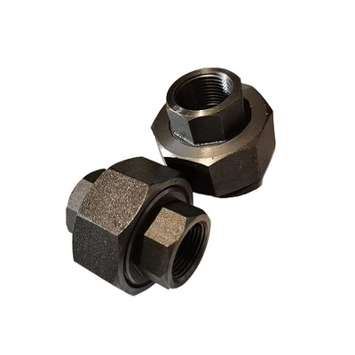 อุปกรณ์ท่อเหล็กยูเนี่ยน Forged Asme B16.11 Class 3000 A106 Carbon