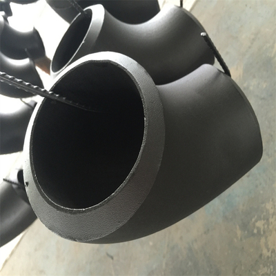 ASME B16.9 DN200 ข้อศอกเหล็กกล้าคาร์บอน Sch 40 ข้อศอกท่อรัศมียาว