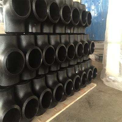 ANSI B16.9 Carbon Steel Tees 150LB 4 X 2 นิ้ว Sch 40 ลด Tee