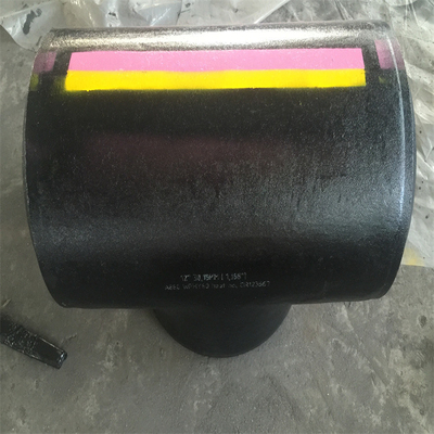 ANSI B16.9 Carbon Steel Tees 150LB 4 X 2 นิ้ว Sch 40 ลด Tee