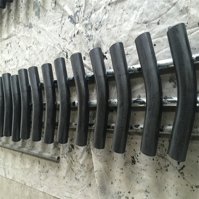 ASME B16.9 A234 ข้องอเหล็กกล้าคาร์บอน MS 45 องศา SCH 40 STD 1.5D LR BW