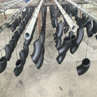ASTM A105 ข้องอเหล็กคาร์บอน ASME B16.11 2 มม. 90 45 องศารัศมีโค้งงอยาว