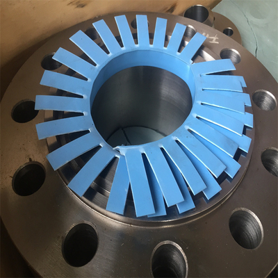 ANSI DIN สลิปบนแผ่นเหล็กครีบ Class 300 Sch 40 A105 Carbon Steel