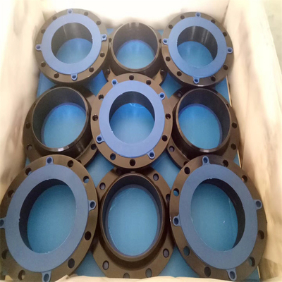 ANSI DIN สลิปบนแผ่นเหล็กครีบ Class 300 Sch 40 A105 Carbon Steel