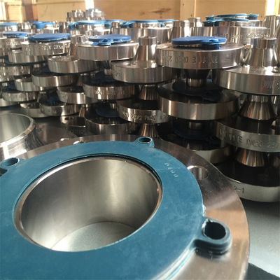 ANSI DIN สลิปบนแผ่นเหล็กครีบ Class 300 Sch 40 A105 Carbon Steel