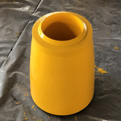 6 X 4 ตัวลดเหล็กกล้าคาร์บอนศูนย์กลาง WPHY 65 XXS ASTM Butt Welded Black