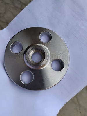 DIN Lap Joint Socket เชื่อมท่อครีบ DN10 แบริ่งเกลียวตัวเมีย 3 นิ้ว
