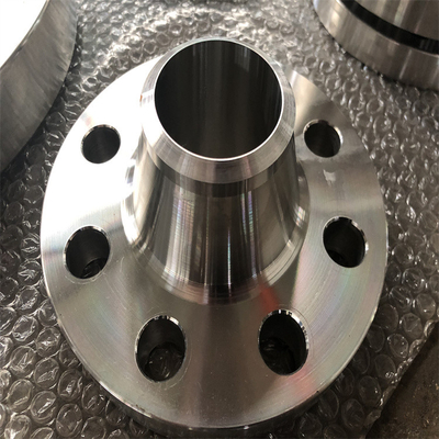 แผ่นเชื่อมคอหน้าแปลนแบน ASME B16 5 Class 150 เหล็กกล้าคาร์บอนสแตนเลส