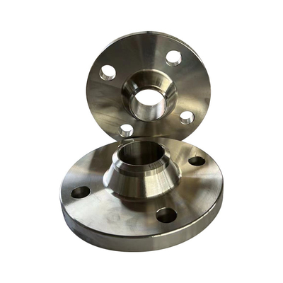 แผ่นเชื่อมคอหน้าแปลนแบน ASME B16 5 Class 150 เหล็กกล้าคาร์บอนสแตนเลส