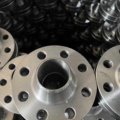 แผ่นเชื่อมคอหน้าแปลนแบน ASME B16 5 Class 150 เหล็กกล้าคาร์บอนสแตนเลส