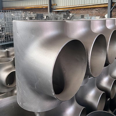 MSS API 5L Carbon Steel Tees ข้อต่อท่อลดด้านข้าง Tee Sch 120