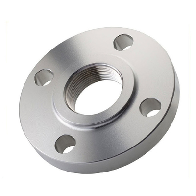 ANSI 3/4 หน้าแปลนท่อเกลียวเหล็กกล้าคาร์บอน JIS ASME B16.47 Class 600 ปาก Female