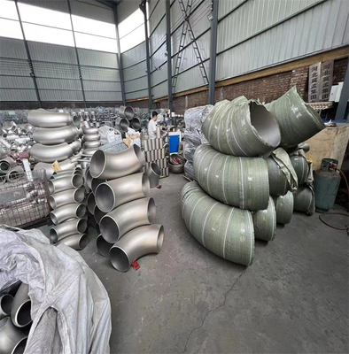 1.5 นิ้ว 90 องศาข้อศอกสแตนเลส 4 นิ้ว DN25 IDF สุขาภิบาล SS304 การเชื่อม
