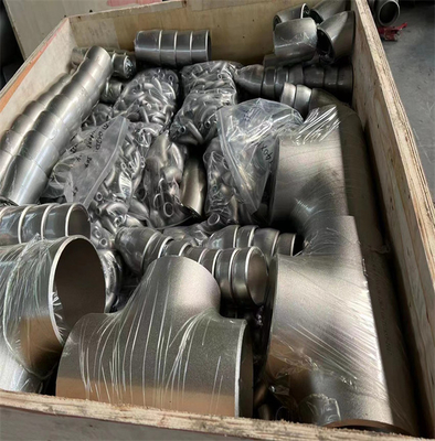 316 304 ลดข้อต่อสเตนเลสสตีล KS Butt Weld 48 X 22 นิ้ว