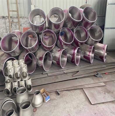 ASME API5L ข้อศอกเหล็กกล้าคาร์บอน 90 องศา Sch40 DN 15 1/2 &quot;- 48&quot;