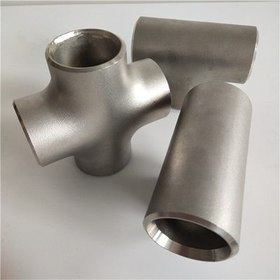 เท่ากับ 2 นิ้วเหล็กกล้าไร้สนิม Tee Butt Weld ASME B16.9 DN15 Cross