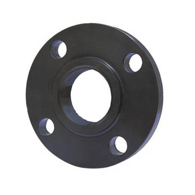 EN1092 A105 สลิปบนข้อต่อท่อเชื่อม PN63 RF FF RTJ Black