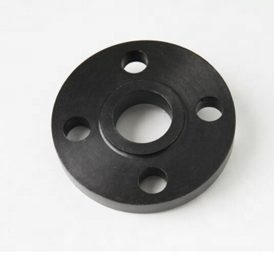 EN1092 A105 สลิปบนข้อต่อท่อเชื่อม PN63 RF FF RTJ Black