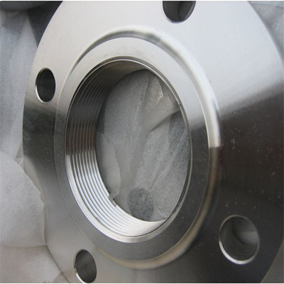 DN10 เชื่อมหน้าแปลนท่อเกลียว B16.5 Class 1500 Carbon Steel Forging