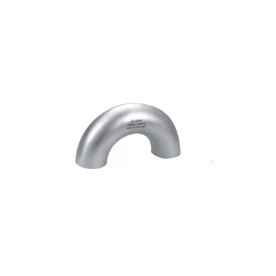 ASME B16.9 ข้อต่อท่อข้อศอกเหล็กกล้าคาร์บอนแบบไม่มีรอยต่อ 180 องศา 2D-5D รัศมีสั้น / ยาว