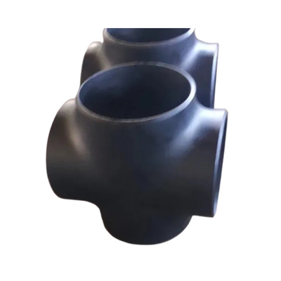 ASME B16.9 อุปกรณ์ท่อเหล็กคาร์บอนข้าม A105 A234WPB Sch40 Sch80 Sch160